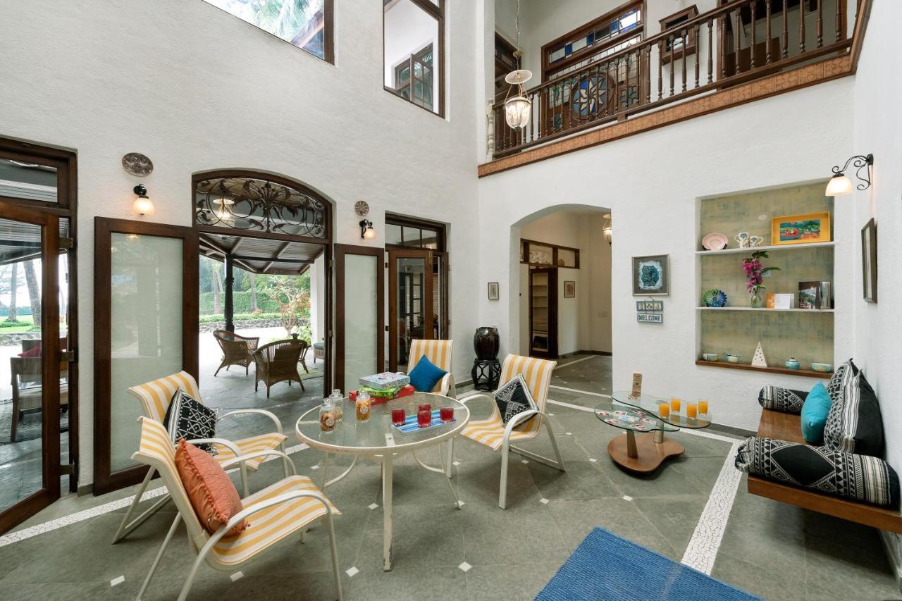 Saffronstays Thalassea, Alibaug - Picturesque Sea-Facing Villa With Colonial Decor Alībāg Esterno foto